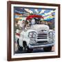 Cattle Drive-CR Townsend-Framed Premium Giclee Print