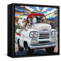 Cattle Drive-CR Townsend-Framed Stretched Canvas