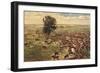 Cattle Drive-null-Framed Art Print