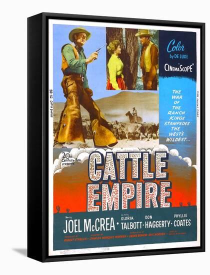 Cattle Empire-null-Framed Stretched Canvas