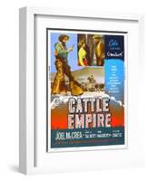 Cattle Empire-null-Framed Art Print