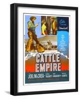 Cattle Empire-null-Framed Art Print