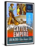 Cattle Empire-null-Framed Art Print