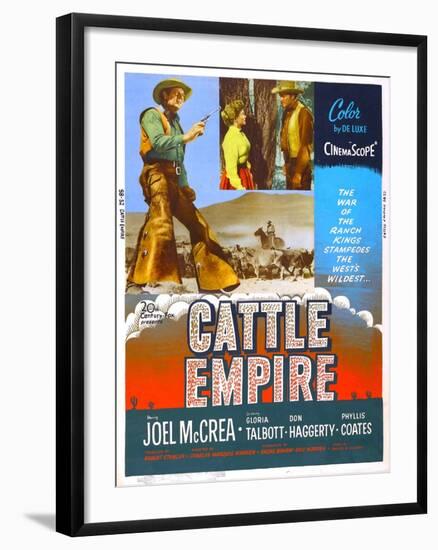 Cattle Empire-null-Framed Art Print