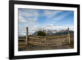 Cattle Gate-Michael Runkel-Framed Photographic Print