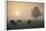 Cattle Grazing At Dawn On A Misty Morning, Dorset, England-David Noton-Framed Photographic Print