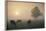 Cattle Grazing At Dawn On A Misty Morning, Dorset, England-David Noton-Framed Photographic Print