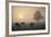 Cattle Grazing At Dawn On A Misty Morning, Dorset, England-David Noton-Framed Photographic Print