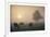 Cattle Grazing At Dawn On A Misty Morning, Dorset, England-David Noton-Framed Photographic Print