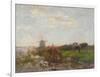 Cattle Grazing at the Water's Edge, C.1880-90-Willem Maris-Framed Giclee Print