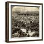 Cattle, Great Union Stock Yards, Chicago, Illinois, USA-Underwood & Underwood-Framed Photographic Print