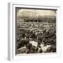 Cattle, Great Union Stock Yards, Chicago, Illinois, USA-Underwood & Underwood-Framed Photographic Print