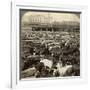 Cattle, Great Union Stock Yards, Chicago, Illinois, USA-Underwood & Underwood-Framed Photographic Print