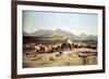 Cattle Herding Near Marseilles, 1853-Emile Loubon-Framed Giclee Print