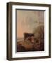 Cattle in an Italianate Landscape-Jacob van Strij-Framed Giclee Print