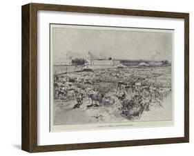 Cattle in Corral, Argentine Republic-Henry Charles Seppings Wright-Framed Giclee Print