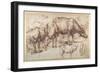 Cattle in Pasture, C.1618-20-Sir Anthony Van Dyck-Framed Giclee Print