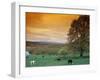 Cattle in Pasture near Clatskanie, Oregon, USA-Brent Bergherm-Framed Photographic Print