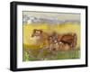 Cattle in the Meadow, 1983-Brenda Brin Booker-Framed Giclee Print