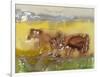 Cattle in the Meadow, 1983-Brenda Brin Booker-Framed Giclee Print