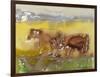 Cattle in the Meadow, 1983-Brenda Brin Booker-Framed Giclee Print