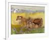 Cattle in the Meadow, 1983-Brenda Brin Booker-Framed Giclee Print
