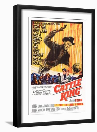 Cattle King-null-Framed Art Print