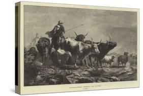 Cattle-Lifters Crossing the Border-Richard Beavis-Stretched Canvas