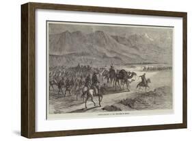 Cattle-Looting on the Frontier of Scinde-Joseph-Austin Benwell-Framed Giclee Print