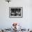 Cattle Men and Natives of San Angelo Sitting in the Lobby of the Cactus Hotel-null-Framed Photographic Print displayed on a wall