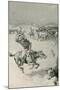 Cattle-Mustering in Queensland-Joseph Finnemore-Mounted Giclee Print