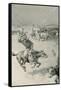 Cattle-Mustering in Queensland-Joseph Finnemore-Framed Stretched Canvas