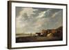 Cattle Near the Maas, with Dordrecht in the Distance-Aelbert Cuyp-Framed Giclee Print
