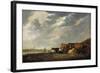 Cattle Near the Maas, with Dordrecht in the Distance-Aelbert Cuyp-Framed Giclee Print