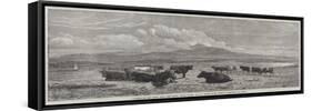 Cattle on the Sands, Near Port Madoc, North Wales-Henry Brittan Willis-Framed Stretched Canvas