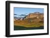 Cattle pastures below Walling Reef at sunrise near Dupuyer, Montana, USA-Chuck Haney-Framed Photographic Print