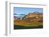 Cattle pastures below Walling Reef at sunrise near Dupuyer, Montana, USA-Chuck Haney-Framed Photographic Print