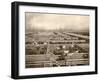 Cattle Pens at the Union Stockyards, Chicago, 1890s-null-Framed Giclee Print