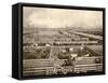 Cattle Pens at the Union Stockyards, Chicago, 1890s-null-Framed Stretched Canvas