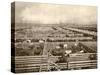 Cattle Pens at the Union Stockyards, Chicago, 1890s-null-Stretched Canvas