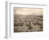 Cattle Pens at the Union Stockyards, Chicago, 1890s-null-Framed Giclee Print