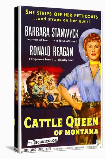 Cattle Queen of Montana-null-Stretched Canvas