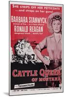 Cattle Queen of Montana-null-Mounted Art Print