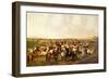 Cattle Roundup, C.1878 (Oil on Canvas)-James Walker-Framed Giclee Print