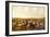 Cattle Roundup, C.1878 (Oil on Canvas)-James Walker-Framed Giclee Print