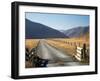 Cattle Stop and Gravel Road, Ahuriri Valley, North Otago, South Island, New Zealand-David Wall-Framed Photographic Print