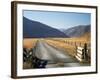 Cattle Stop and Gravel Road, Ahuriri Valley, North Otago, South Island, New Zealand-David Wall-Framed Photographic Print