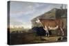 Cattle-Abraham van Calraet-Stretched Canvas