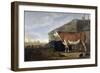 Cattle-Abraham van Calraet-Framed Art Print