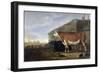 Cattle-Abraham van Calraet-Framed Art Print